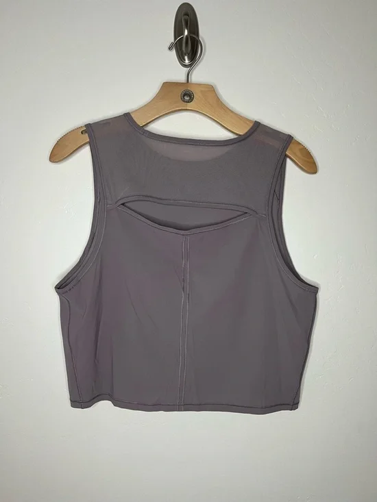 Lululemon Sculpt Cropped Tank Top Violet Verbena - Picture 2 of 3